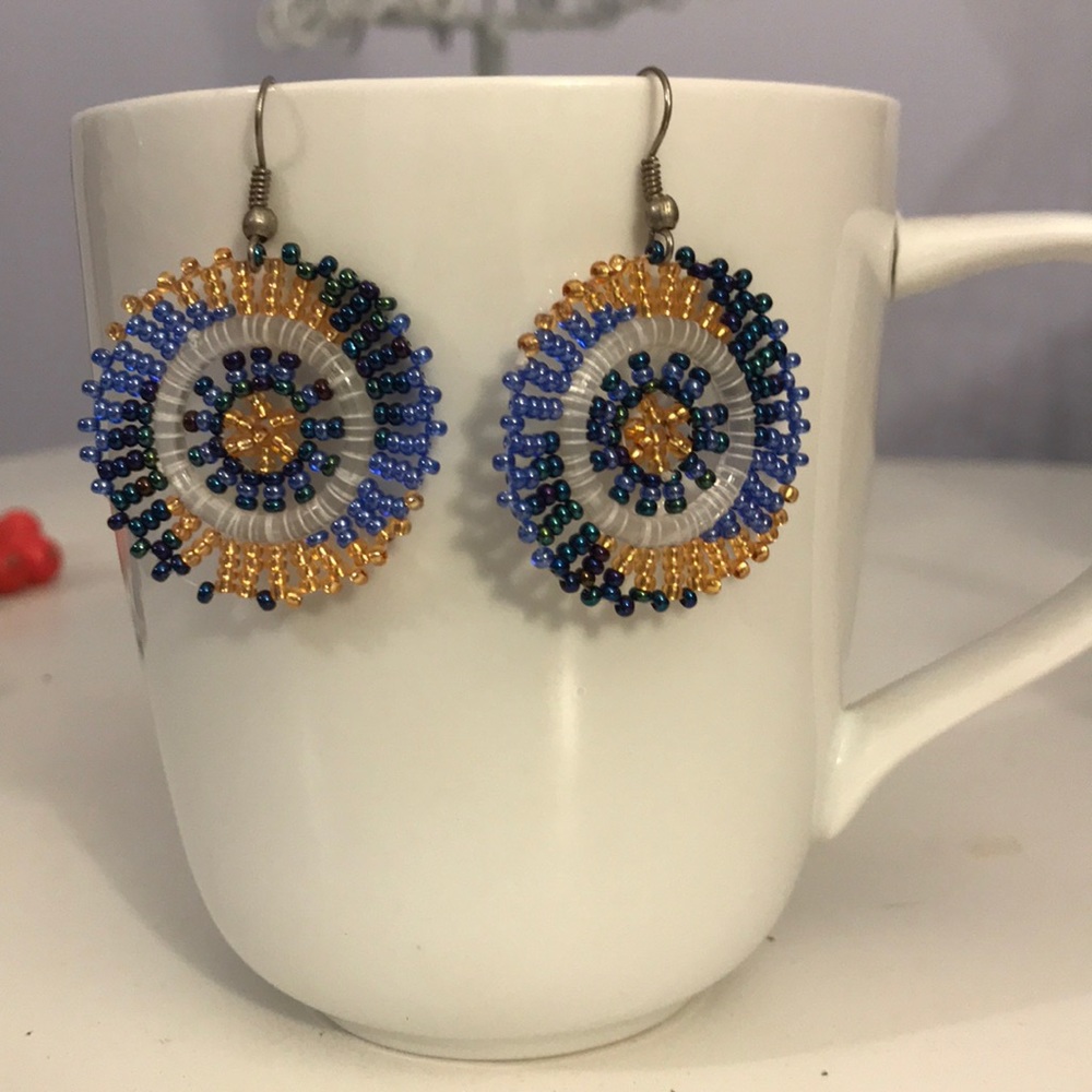 Handmade Circular Earrings
